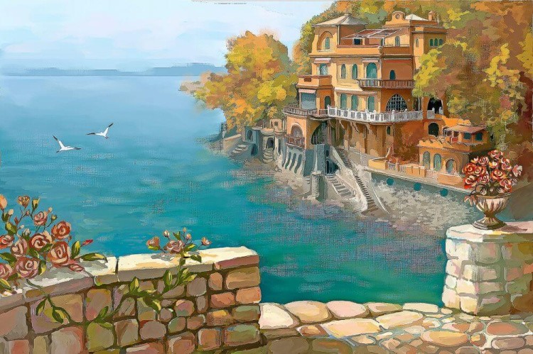 Алмазная вышивка «Новый день» — картинка 2