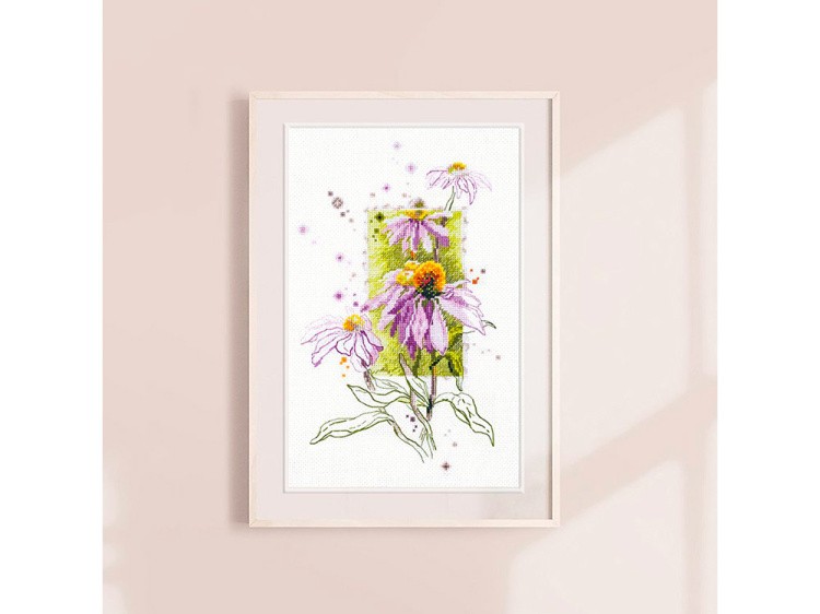 Набор для вышивания «Эхинацея» — картинка 5