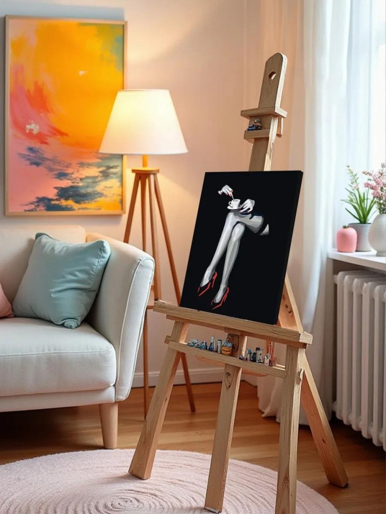 Картина по номерам «Ножки» — картинка 9