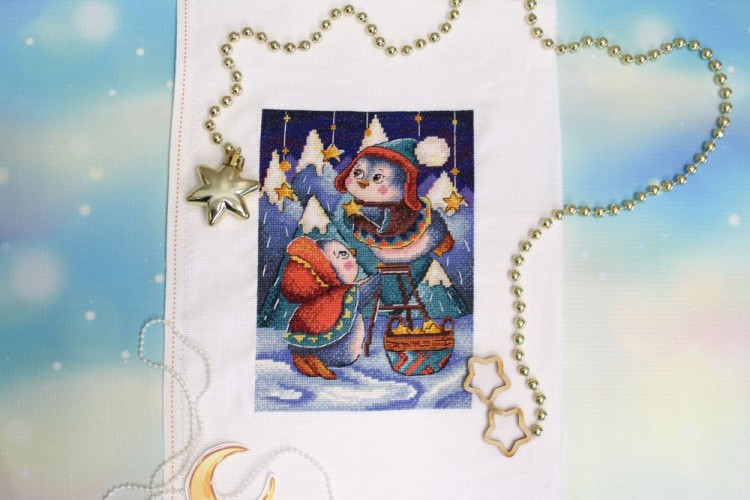 Набор для вышивания «Звездное небо» — картинка 2