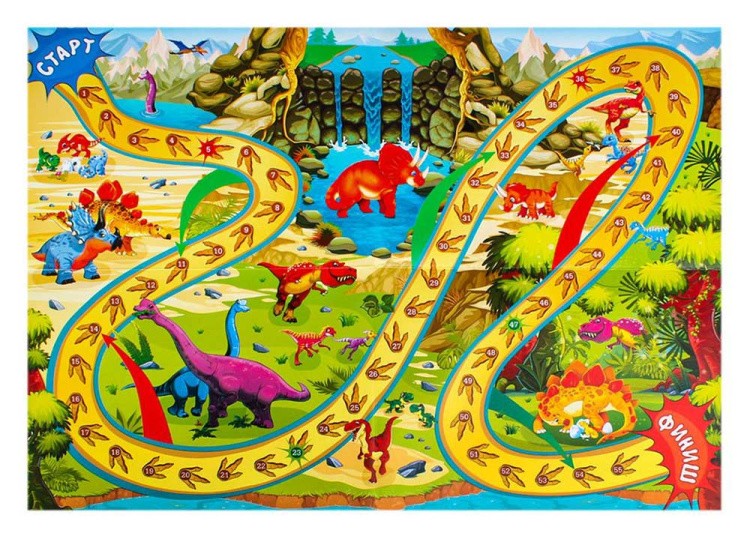Лучшая настольная игра-ходилка «Динозавры» — картинка 3
