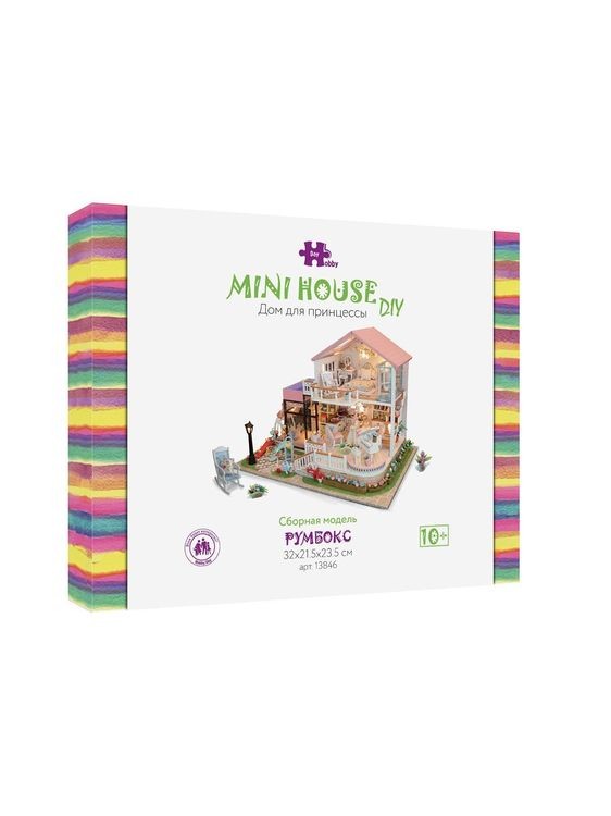 Набор для создания миниатюры (румбокс) «Дом для принцессы» (русифицированная версия) — картинка 7