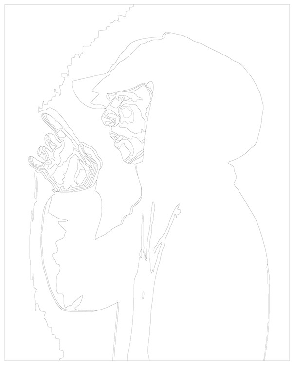 Картина по номерам «Рэпер Макан MACAN 4» — картинка 3