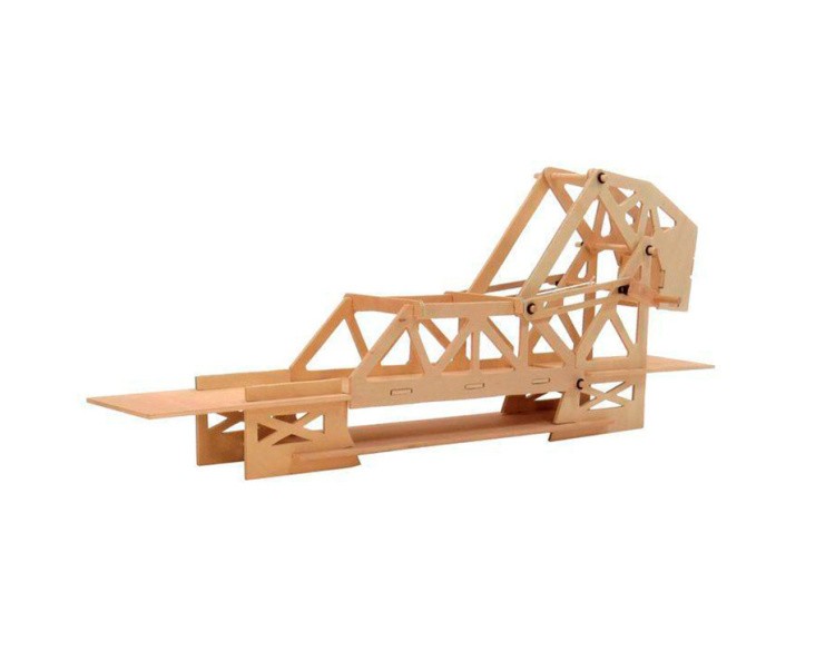 Конструктор из дерева «Разводной мост Штрауса» модель D-015 — картинка 2