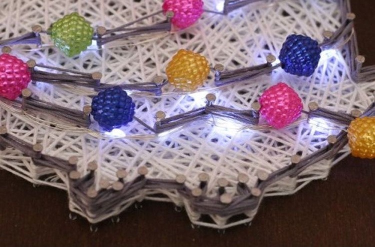 Набор для творчества STRING ART «Кошечка нарядная» — картинка 4