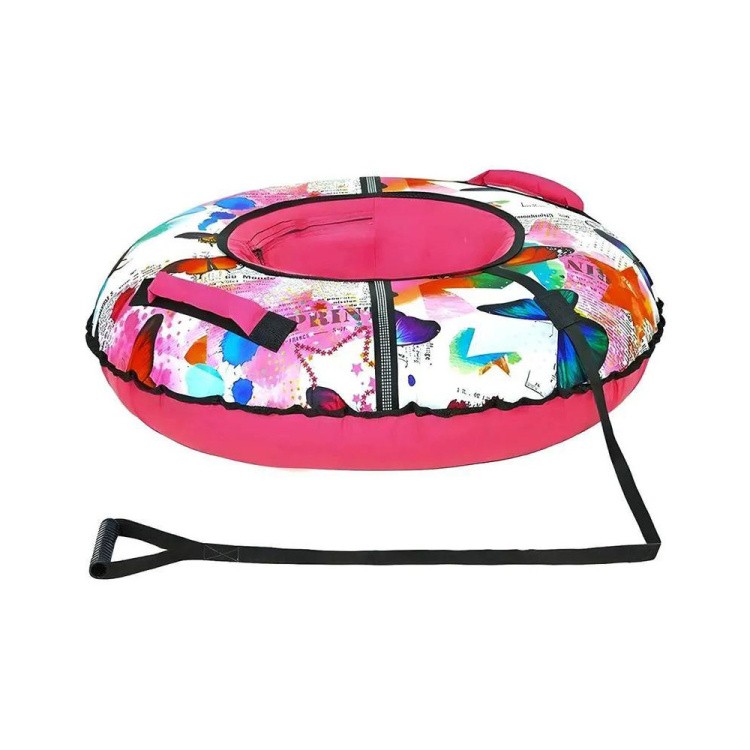 Детская зимняя ватрушка тюбинг для катания 85 см — картинка 7