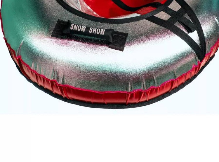 Детская зимняя ватрушка тюбинг для катания 105 см — картинка 6