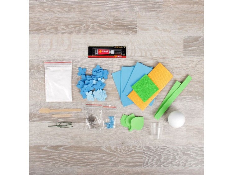 Набор для создания топиария «Гортензия» — картинка 2