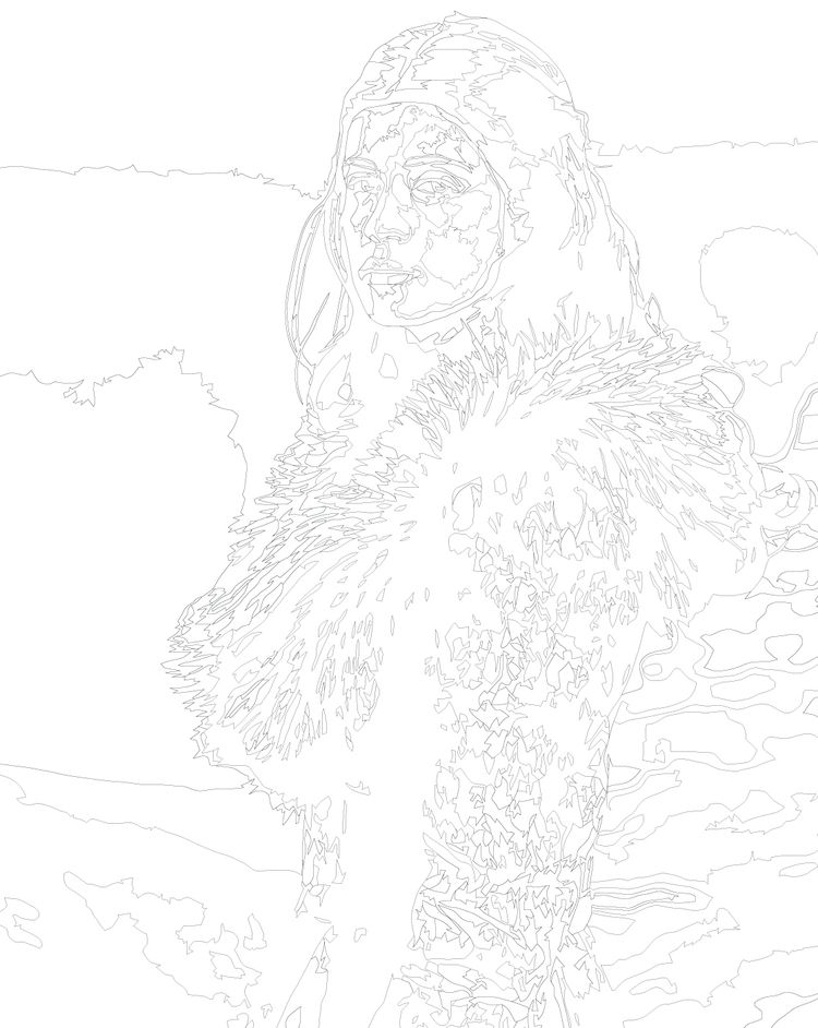 Картина по номерам «Ведьмак: Йеннифэр из Венгерберга» — картинка 3