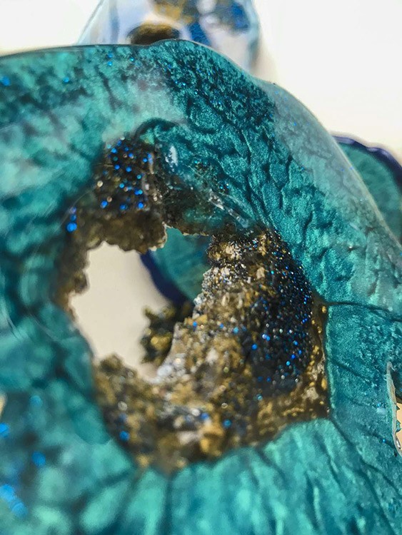 Друза-вставка в молд №27 (3 см), 1 шт., Art Blong — картинка 3