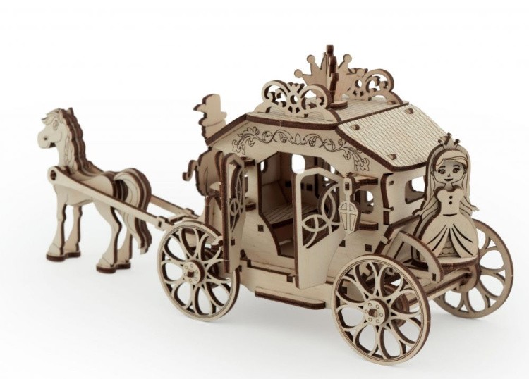 Конструктор из дерева «Карета», Lemmo — картинка 3