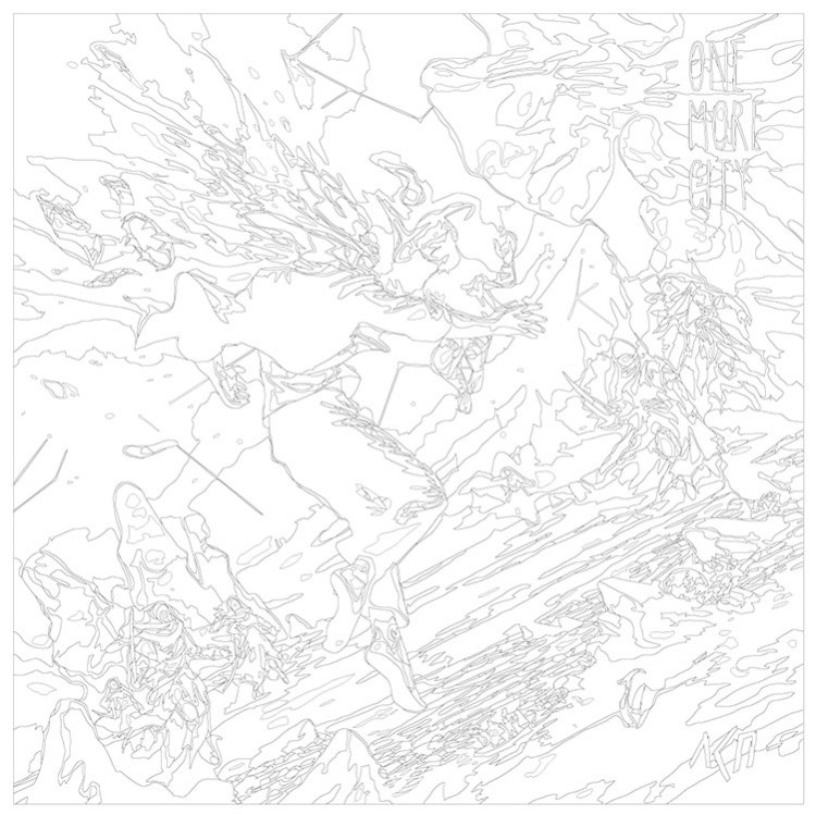 Картина по номерам «Рэпер ЛСП LSP: Альбом One More City» — картинка 3