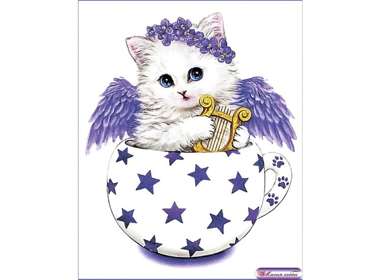 Папертоль «Коточашка - звёздочка» — картинка 2
