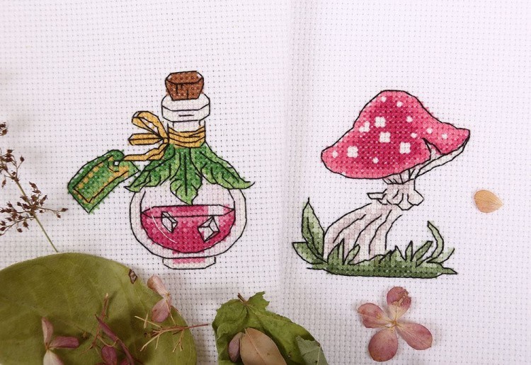 Набор для вышивания «Бутылёк с зельем» — картинка 2