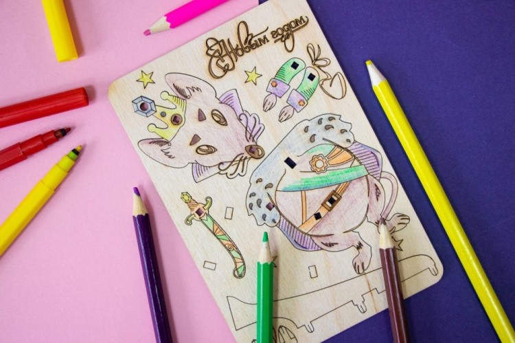 Конструктор из дерева «Мышиный Король», UNIWOOD — картинка 5