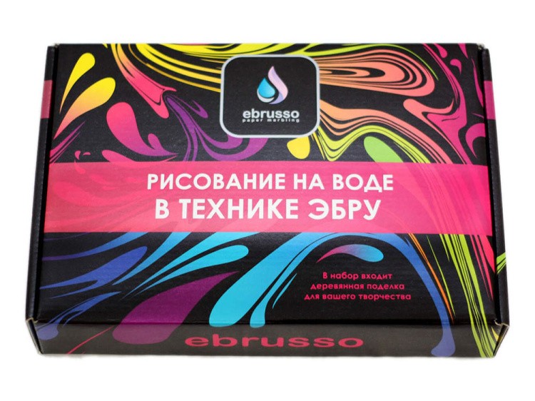 Набор для эбру «Новичок» 6 цветов, Ebrusso — картинка 2