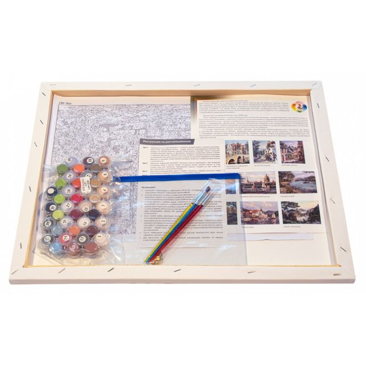 Картина по номерам «Франция. Ракамадур» — картинка 3