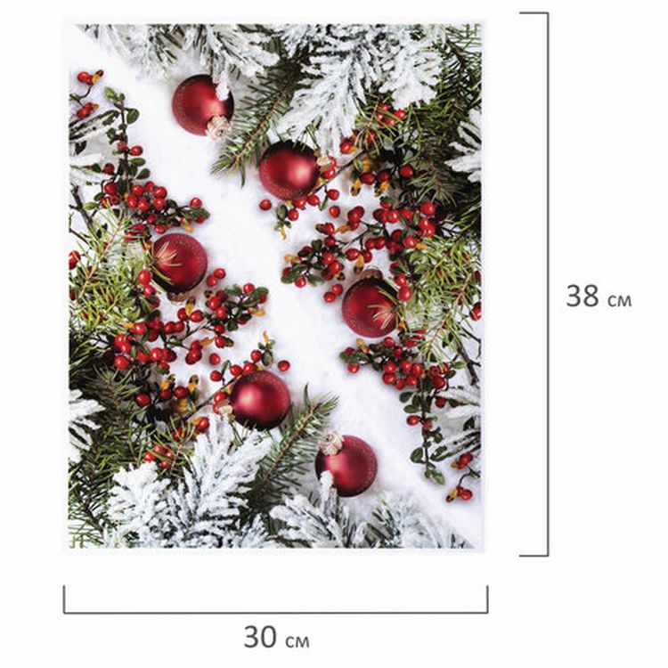 Украшение для окон и стекла «Новогодняя композиция 3» — картинка 3