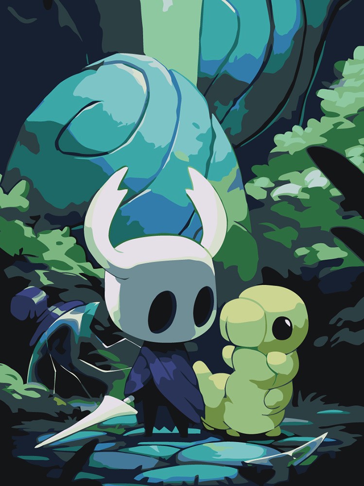 Картина по номерам Игра Hollow Knight Холлоу Найт