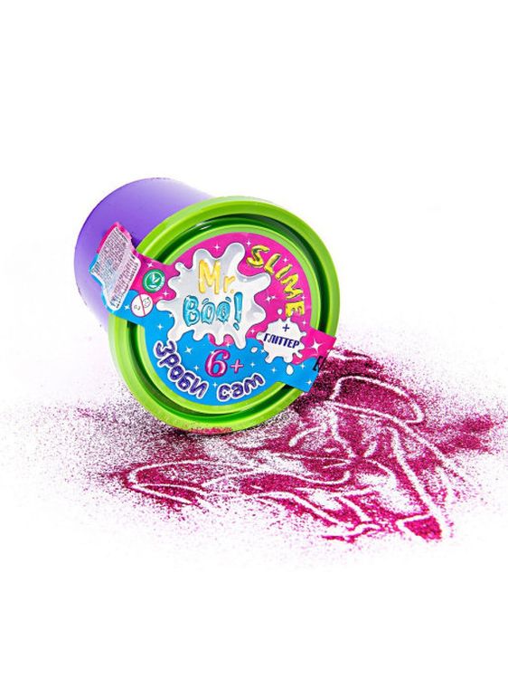 Набор для экспериментов «Сделай сам» Cлайм с блёстками — картинка 3