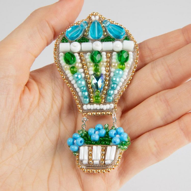 Набор для изготовления броши «Воздушный шар» — картинка 2