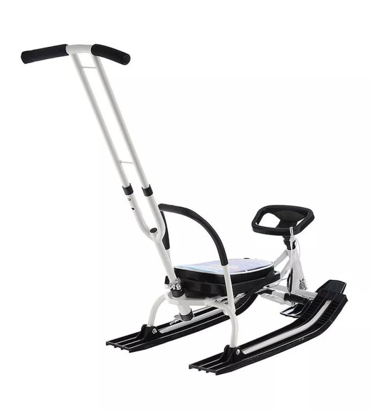 Снегокат детский 105 Control Animals Снеговик со спинкой — картинка 4