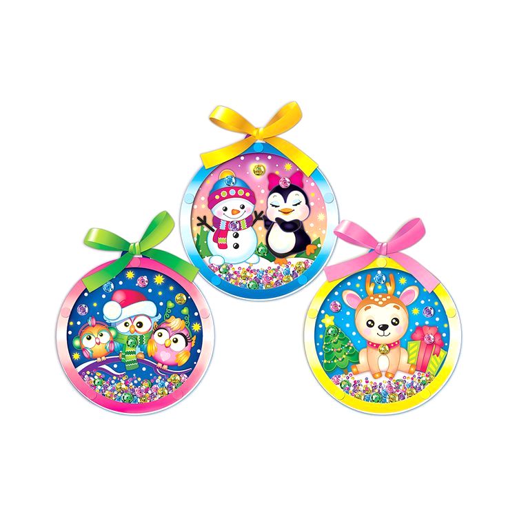 Шар-шейкер «Зимики», 3 шт. — картинка 2