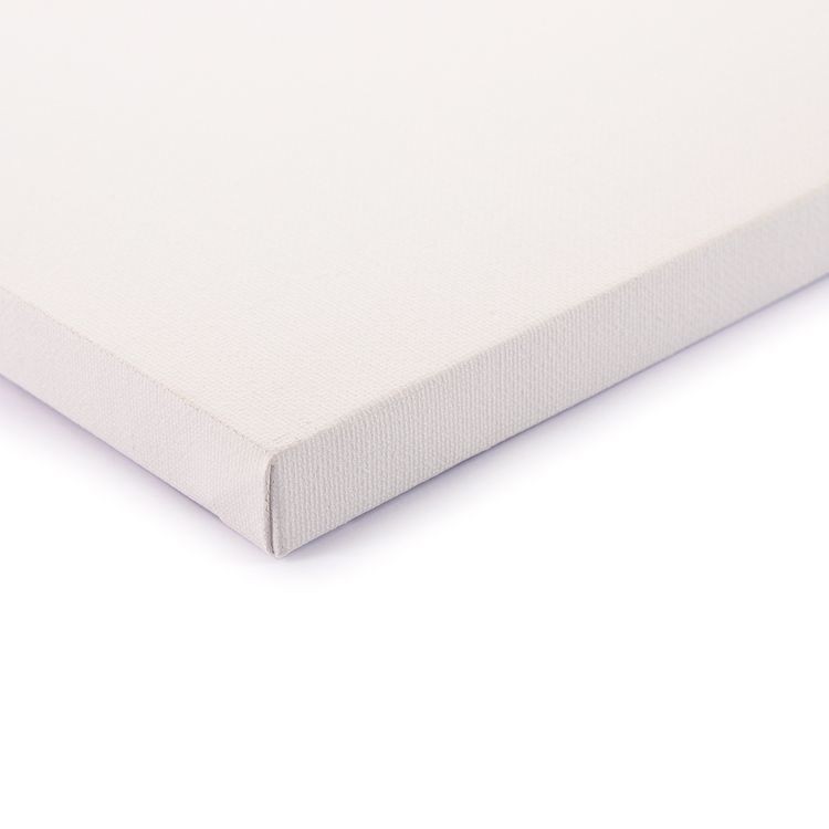 Холст грунтованный на подрамнике, 100% хлопок, 18х24 см, 260 г/м2, Аква-колор — картинка 4