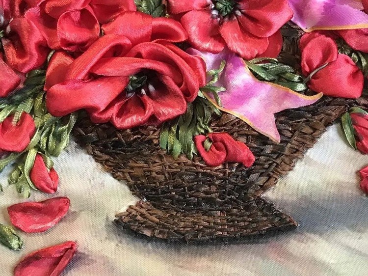 Набор для вышивания «Маки в вазе» — картинка 4