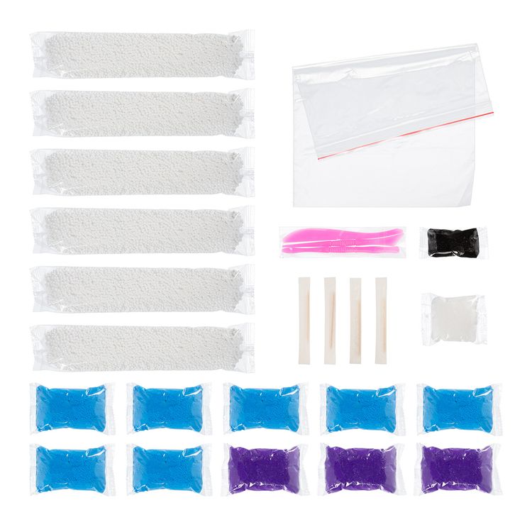 Мега набор легкого пластилина "Большая игрушка. Китенок большой», голубой. 4 цв., Лео Играй — картинка 3