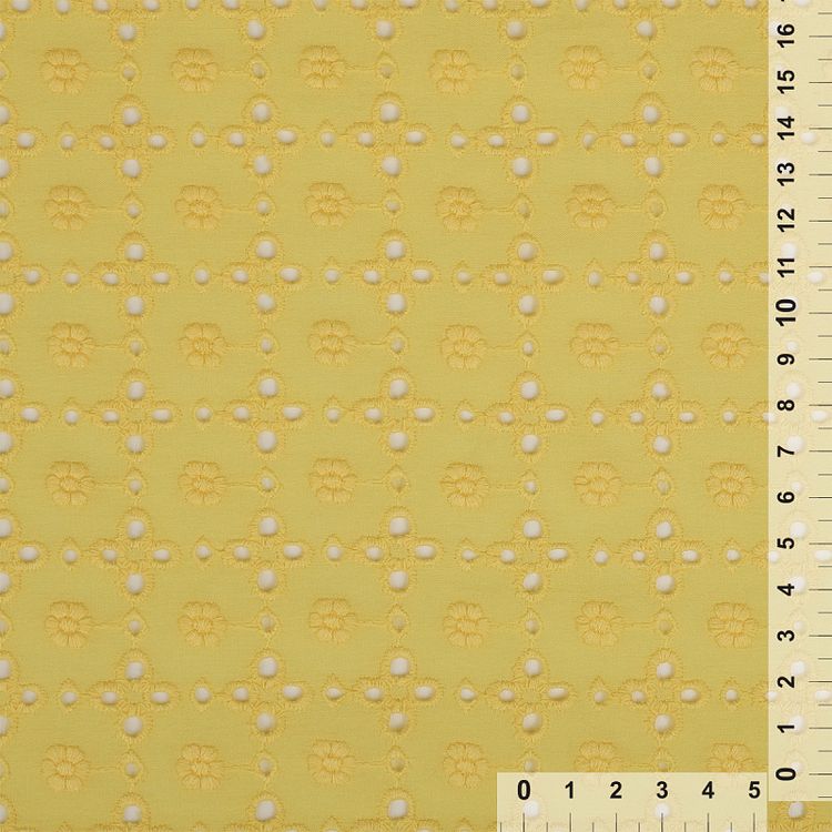 Ткань Шитье, 3 м x 150 см, 100 г/м², цвет: желтый, TBY — картинка 3