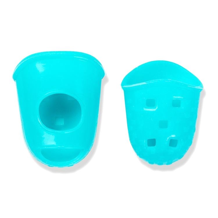 Грейфер для игл, силиконовый, бирюзовый, 2 шт., PRYM — картинка 2