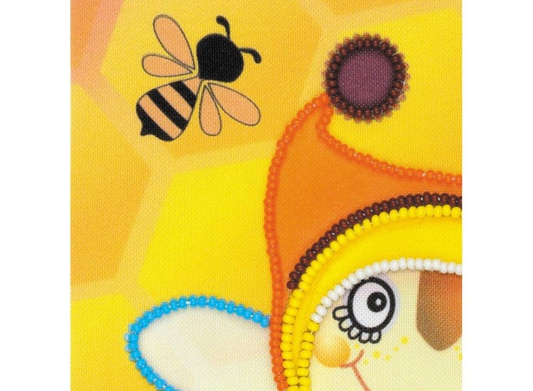 Набор вышивки бисером «Бабушка пчела» — картинка 3