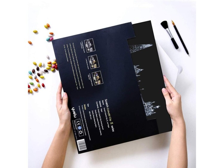 Скретч-картина «Tower Bridge» (цветная) — картинка 2