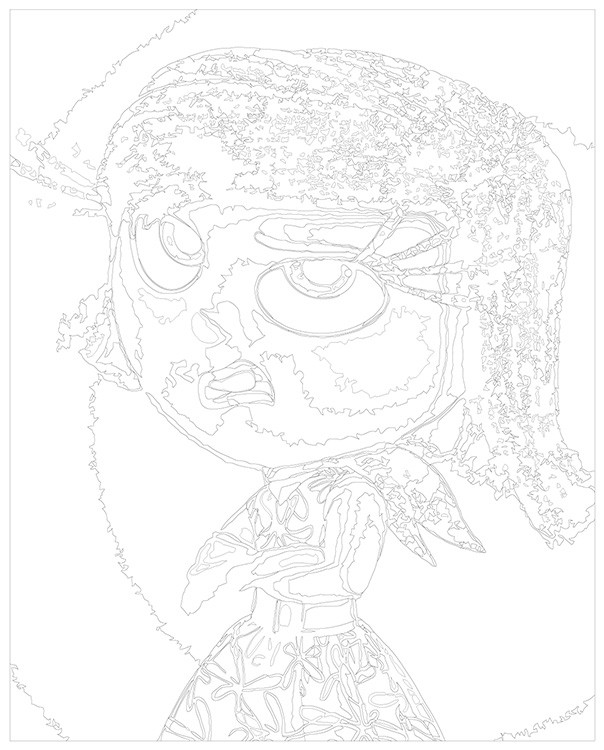 Картина по номерам «Головоломка 2: Брезгливость, мультики» — картинка 3