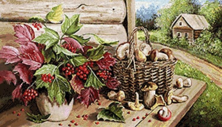 Алмазная вышивка «Богатый урожай» — картинка 2