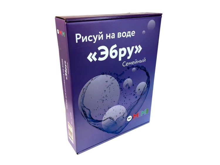 Набор для эбру «Семейный», 9 цветов, Mimi — картинка 2