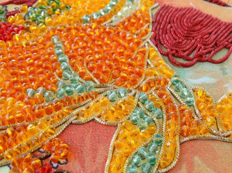 Набор вышивки хрустальными камнями «Осень» — картинка 6