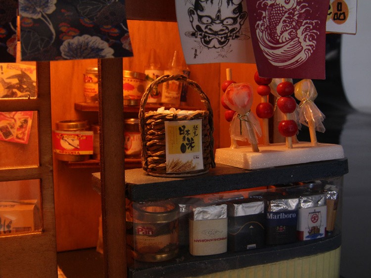 Набор для создания миниатюры (румбокс) «Бакалейная лавка» — картинка 6