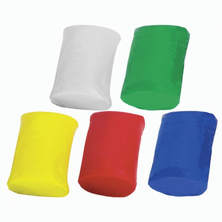 Пластилин на растительной основе (тесто для лепки) Юнландия, 5 цветов, 450 г — картинка 4