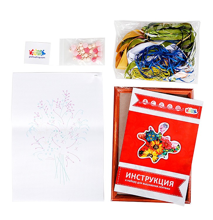 Вышивка лентами «Ягодный букет» — картинка 2