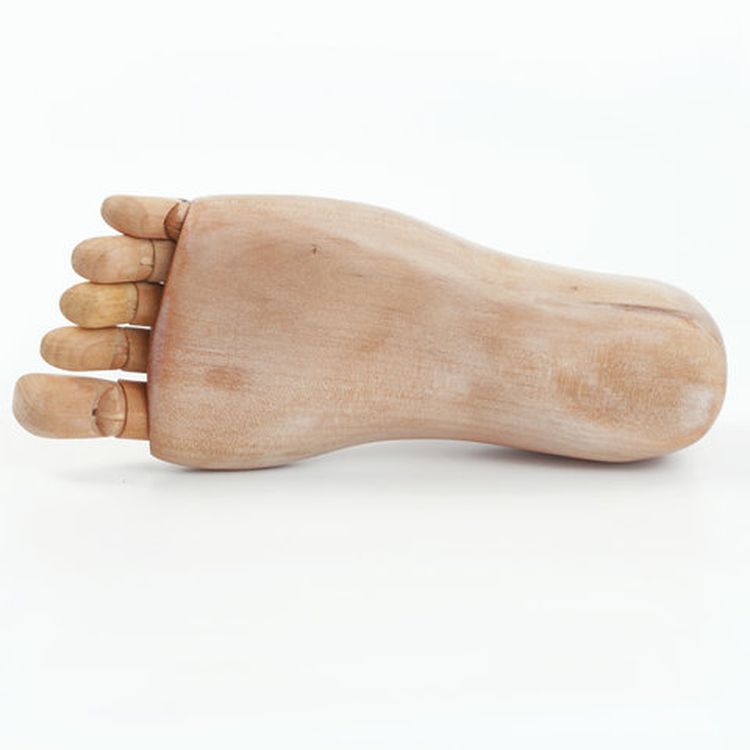 Манекен художественный «Стопа», длина 25 см., мужская левая, дерево, BRAUBERG ART CLASSIC  — картинка 4