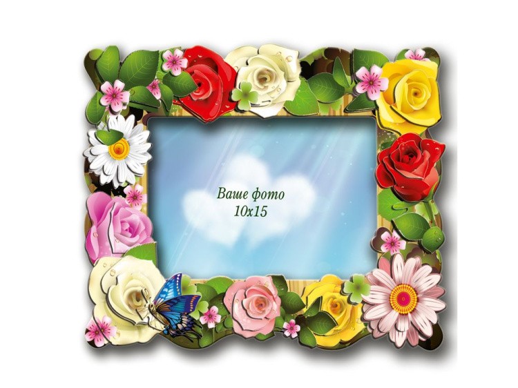 Объемная фоторамка «В летнем саду» — картинка 2