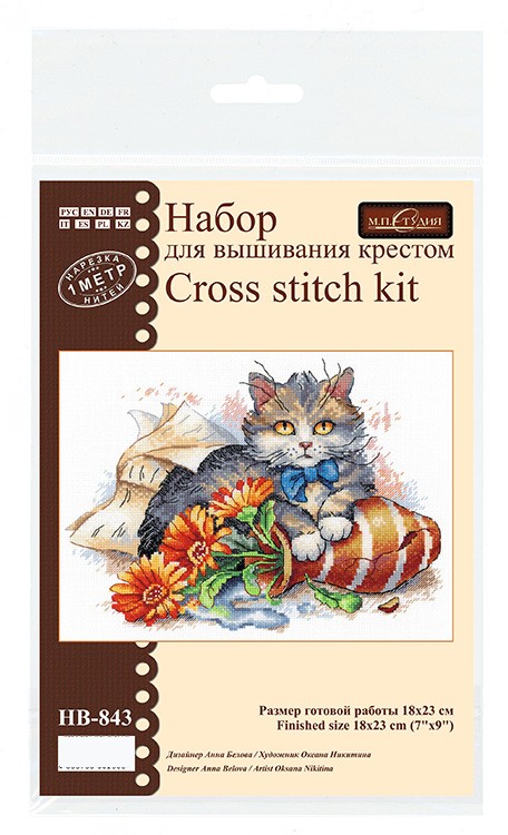 Набор для вышивания «Пушистый озорник» — картинка 5