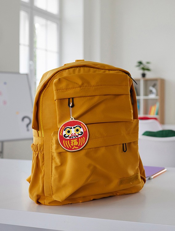 Кристальная (алмазная) мозаика подвеска «Дарума» — картинка 3