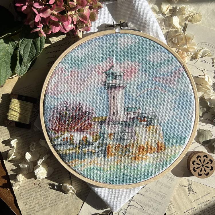 Набор для вышивания «На краю моря» — картинка 2