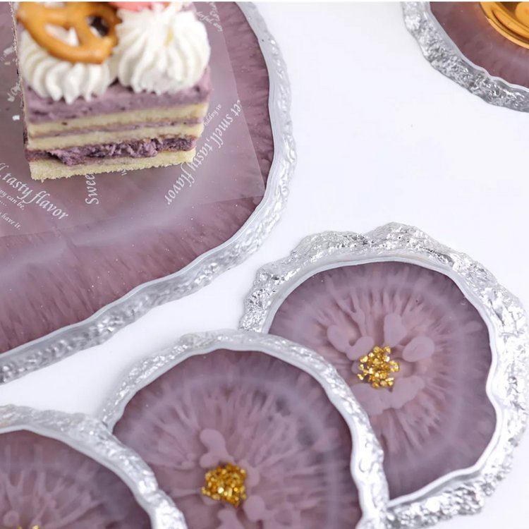 Силиконовый молд - Подстаканники с живым краем, 4 шт. — картинка 7