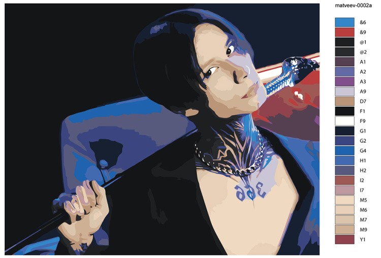 Картина по номерам «Битва экстрасенсов: Дима Матвеев 2» — картинка 2