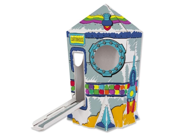 Игрушка-раскраска из картона «Ракета Галилео» — картинка 5