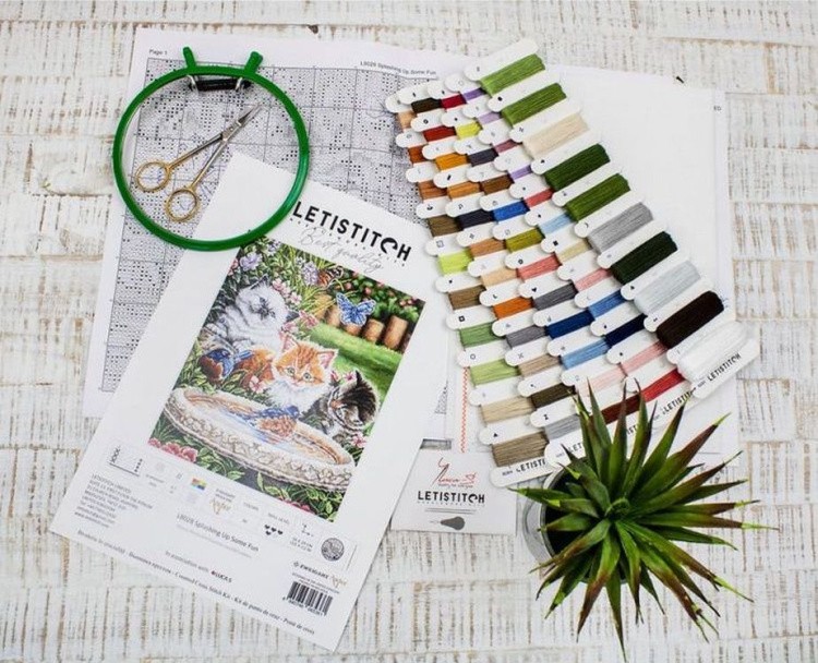 Набор для вышивания «Splashing Up Some Fun» — картинка 3